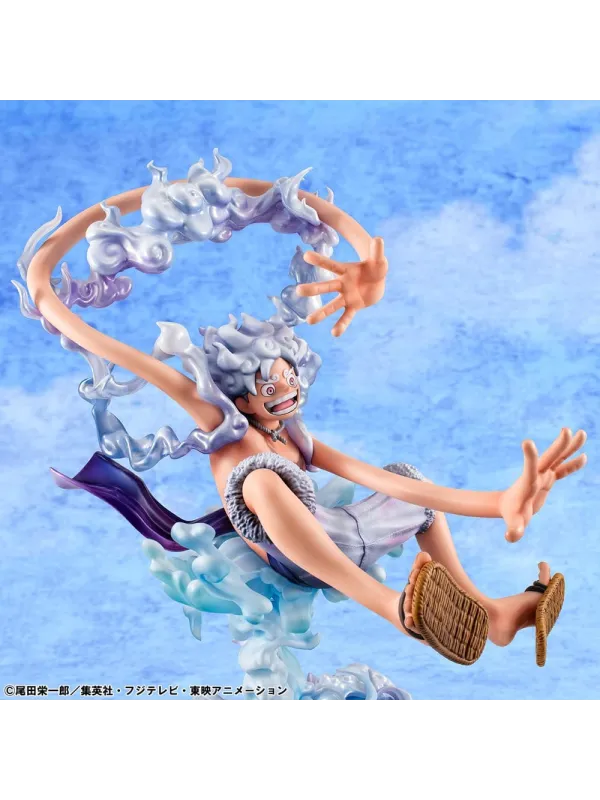 Figurine Monkey D. Luffy - Portrait of Pirates Evolutionary History Gear 5 - One Piece - Sugoi Shop