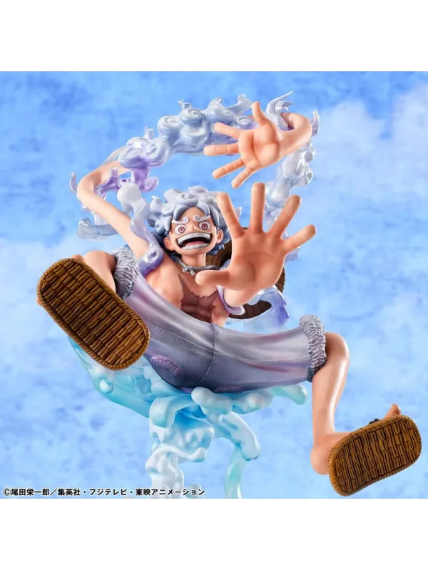 Figurine Monkey D. Luffy - Portrait of Pirates Evolutionary History Gear 5 - One Piece - Sugoi Shop