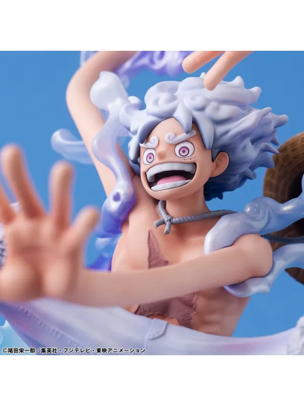 Figurine Monkey D. Luffy - Portrait of Pirates Evolutionary History Gear 5 - One Piece - Sugoi Shop