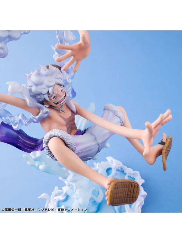 Figurine Monkey D. Luffy - Portrait of Pirates Evolutionary History Gear 5 - One Piece - Sugoi Shop