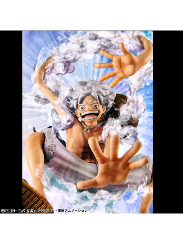 Figurine Monkey D. Luffy - Portrait of Pirates Evolutionary History Gear 5 - One Piece - Sugoi Shop