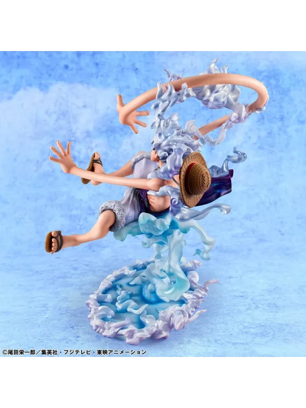 Figurine Monkey D. Luffy - Portrait of Pirates Evolutionary History Gear 5 - One Piece - Sugoi Shop