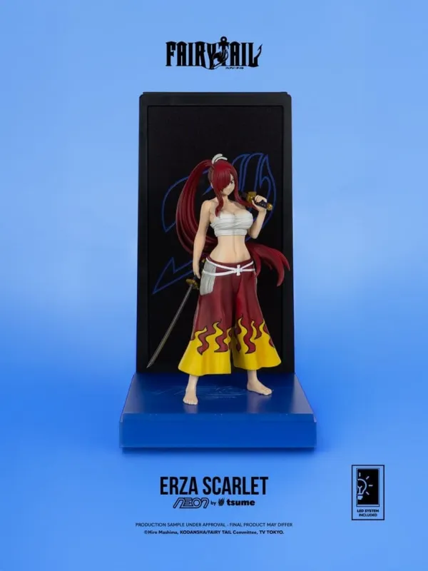 Figurine Erza Scarlet -Fairy Tail -  Neon By Tsume