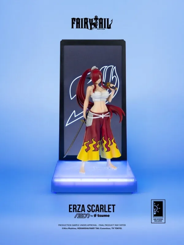 Figurine Erza Scarlet -Fairy Tail -  Neon By Tsume