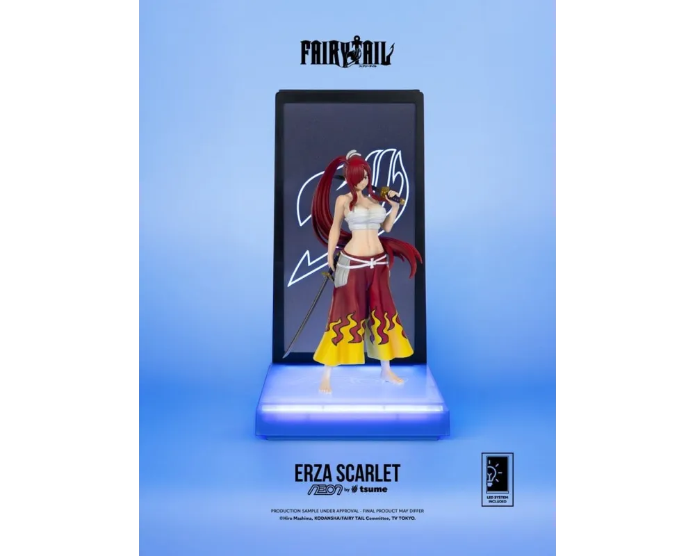 Figurine Erza Scarlet -Fairy Tail -  Neon By Tsume