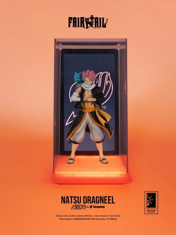 Figurine Natsu Dragneel -Fairy Tail -  Neon By Tsume