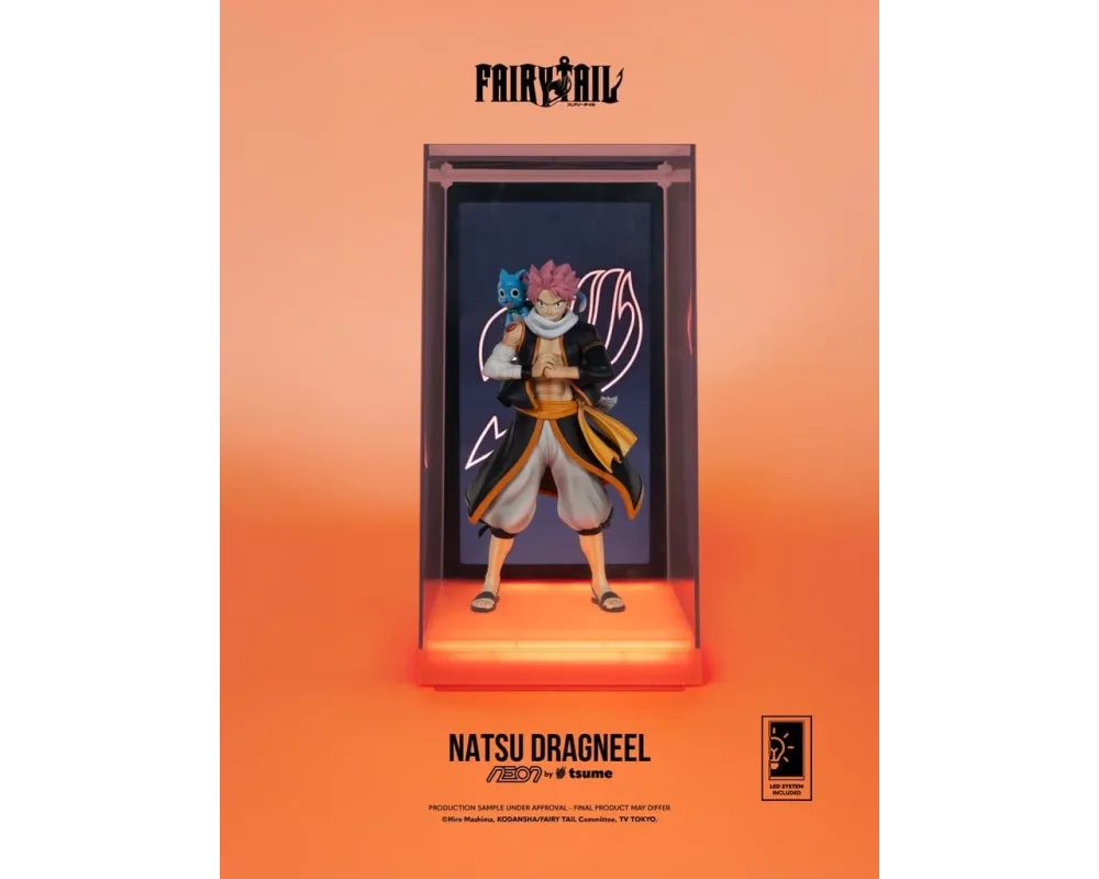 Figurine Natsu Dragneel -Fairy Tail -  Neon By Tsume