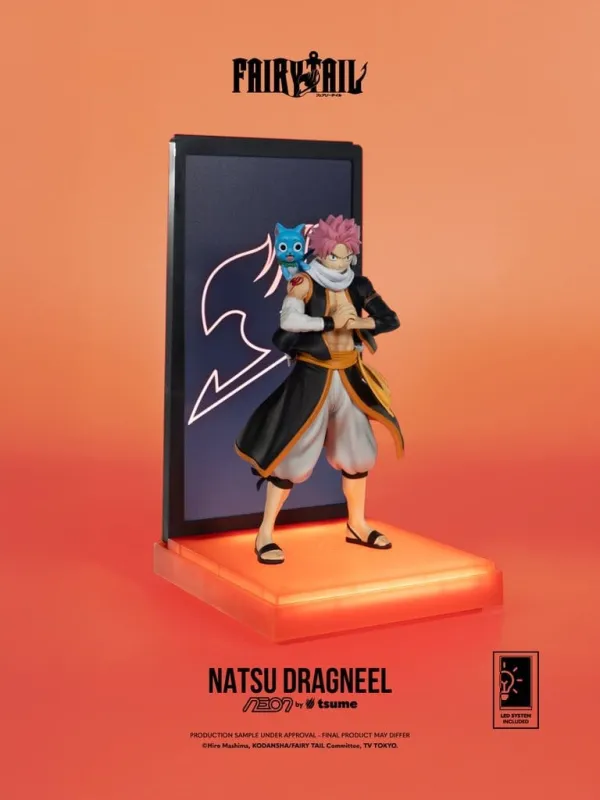 Figurine Natsu Dragneel -Fairy Tail -  Neon By Tsume