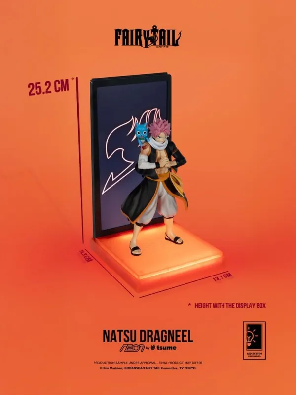Figurine Natsu Dragneel -Fairy Tail -  Neon By Tsume