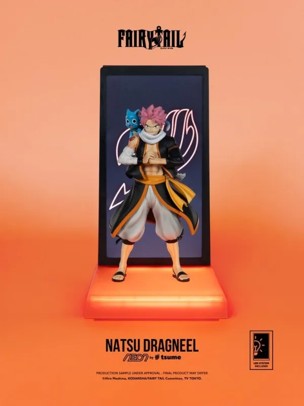 Figurine Natsu Dragneel -Fairy Tail -  Neon By Tsume