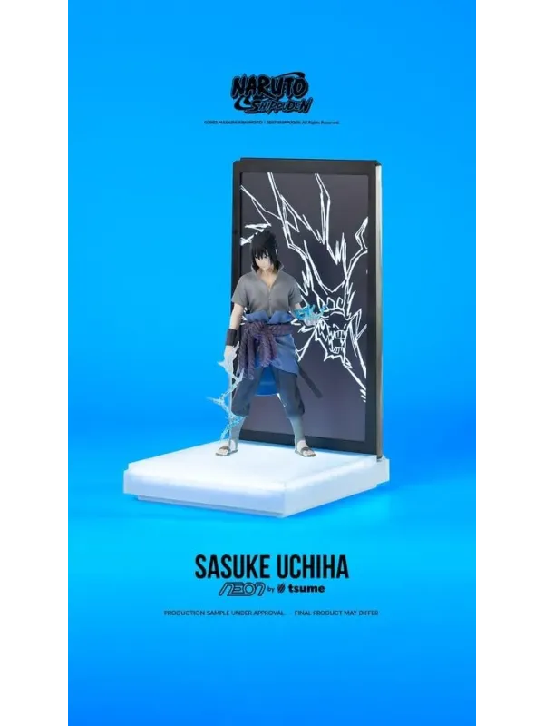 Figurine Sasuke Uchiha -Naruto Shippuden -  Neon By Tsume