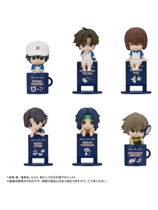 6 Mini Figurines The New Prince of Tennis - Ochatomo Prince's Tea Time Again! - Sugoi Shop