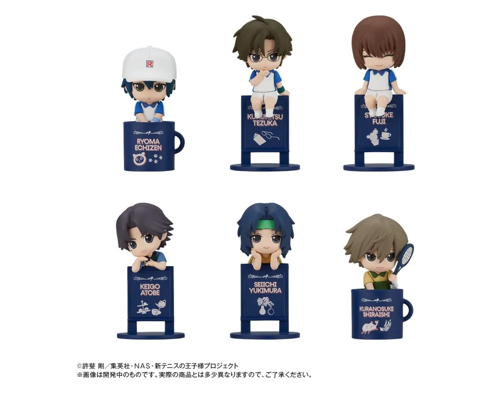 6 Mini Figurines The New Prince of Tennis - Ochatomo Prince's Tea Time Again! - Sugoi Shop