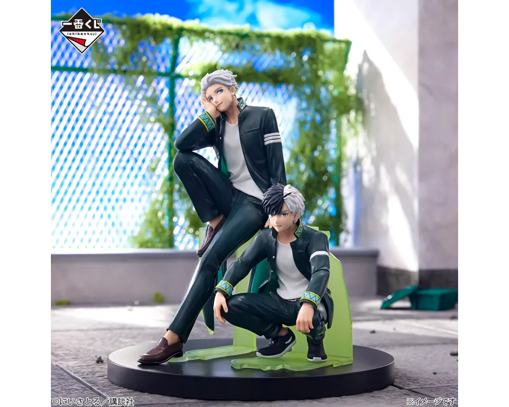 Figurine Sakura Haruka & Hajime Umemiya Wind Breaker - Ichiban Kuji 5th Anniversary - Last One-Sugoi SHop