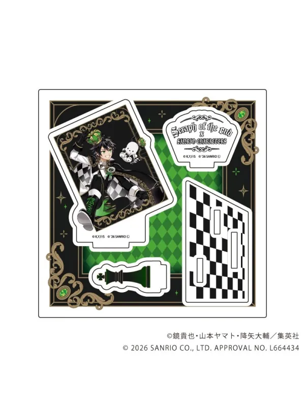 Acrylic Stand AcryliSand Yuichiro Hyakuya x Pochacco - Seraph of the End x Sanrio - Sugoi Shop