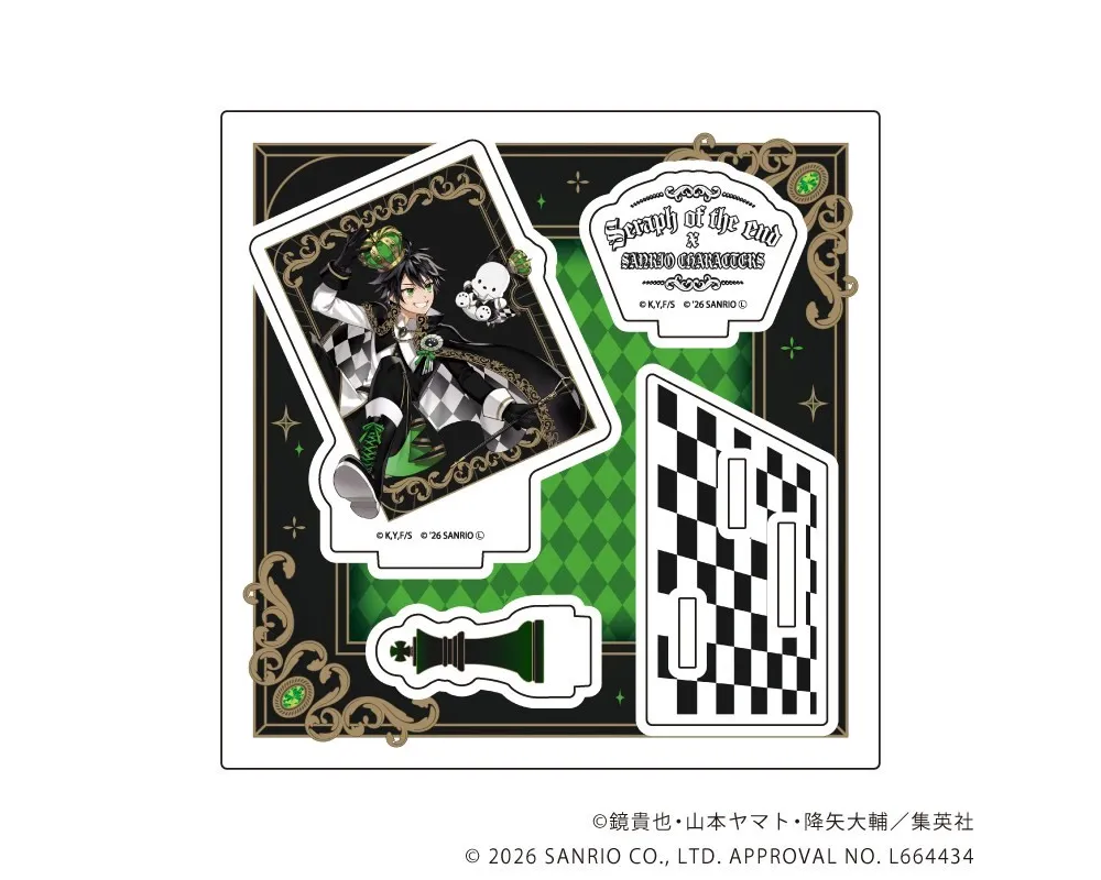 Acrylic Stand AcryliSand Yuichiro Hyakuya x Pochacco - Seraph of the End x Sanrio - Sugoi Shop