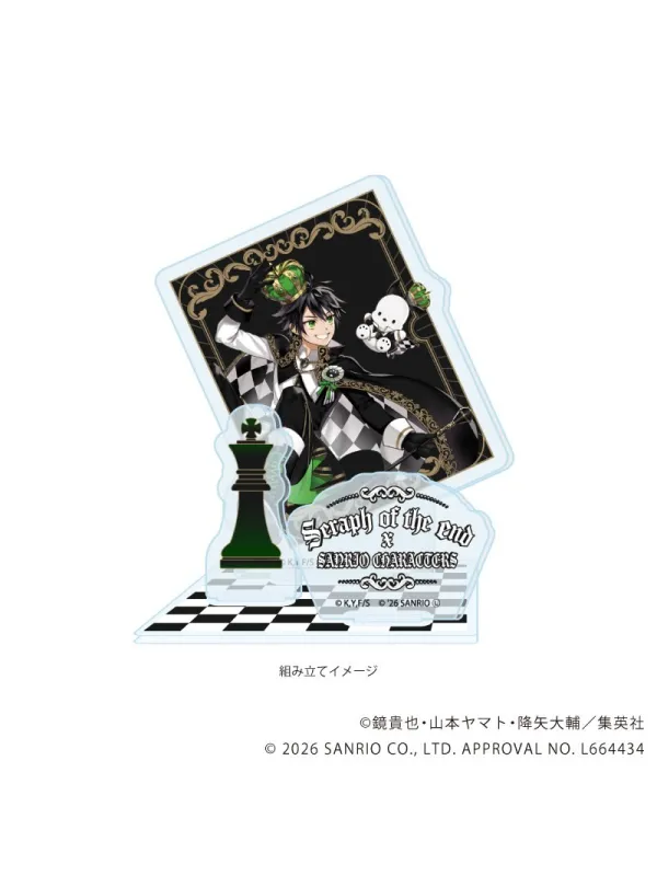 Acrylic Stand AcryliSand Yuichiro Hyakuya x Pochacco - Seraph of the End x Sanrio - Sugoi Shop