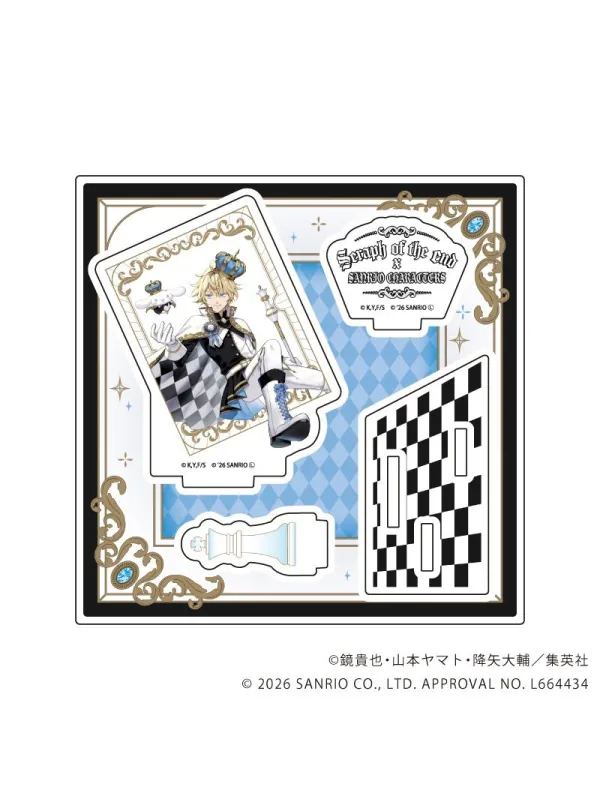 Stand Acrylique Mikaela Hyakuya x Cinnamoroll - Seraph of the End x Sanrio   - Sugoi Shop