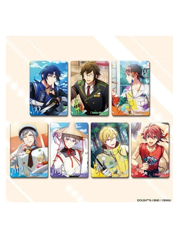 Idolish7 Metal Card Collection 26 - Set de 24 Cartes - Sugoi Shop