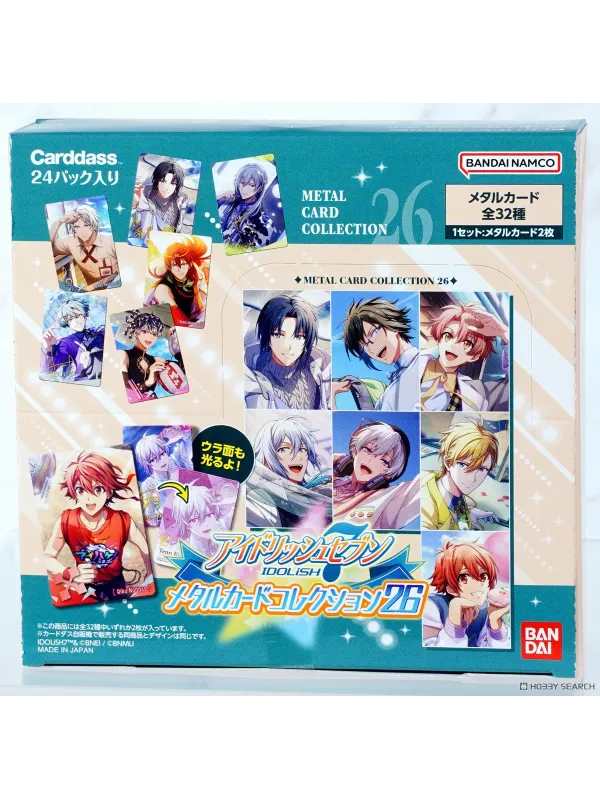 Idolish7 Metal Card Collection 26 - Set de 24 Cartes - Sugoi Shop