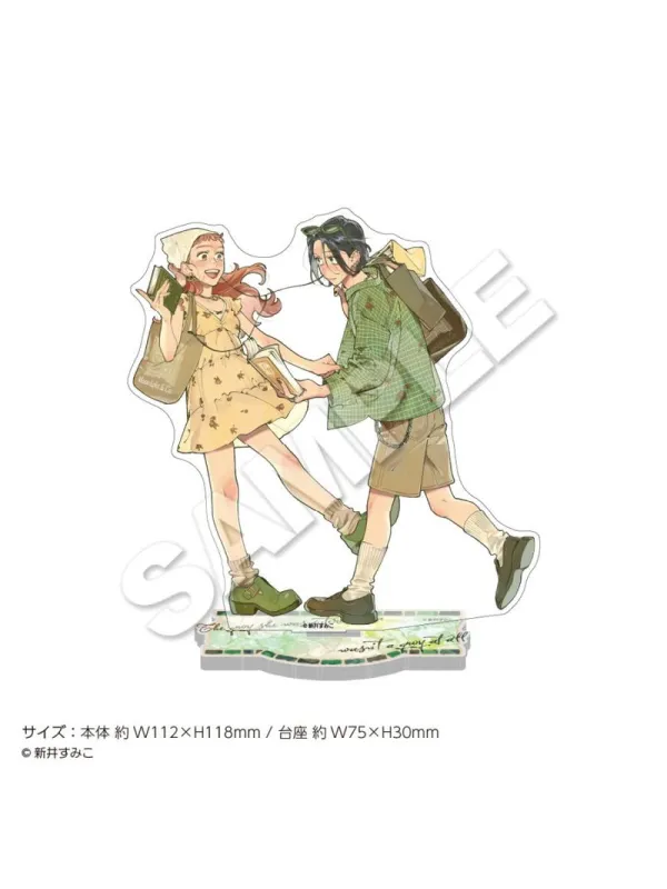 Acrylic Stand Mitsuki & Aya - Pop Up Store - The Guy She Was Interested in Wasn't a Guy at All (She Wasn't a Guy) - Sugoi Shop