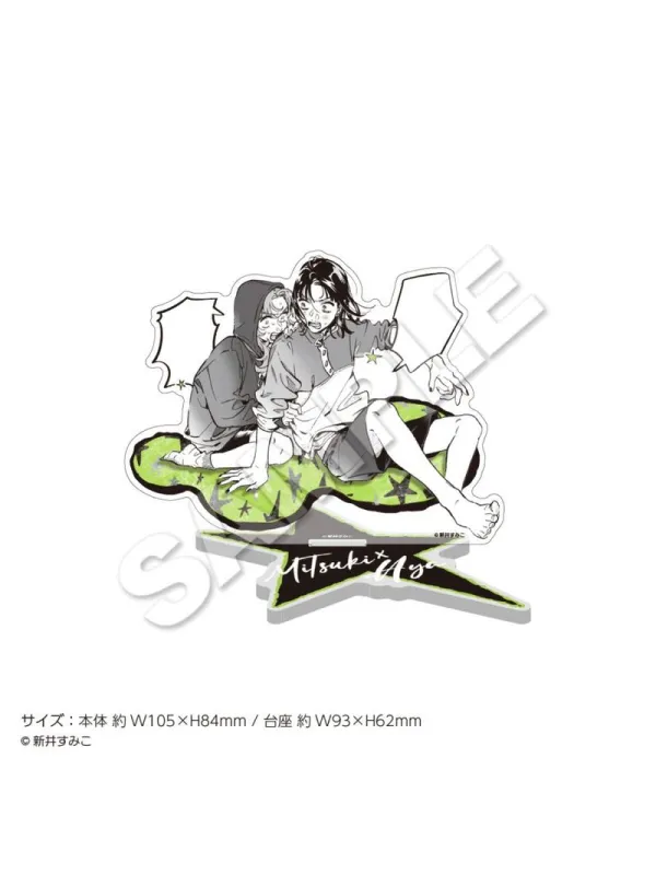 Acrylic Stand Aya et Mitsuki - Pop Up Store - The Guy She Was Interested in Wasn't a Guy at All - Sugoi Shop