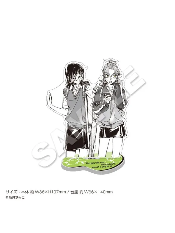 Stand Acrylique Mitsuki et Aya - Pop Up Store - She Wasn't a Guy - Sugoi Shop