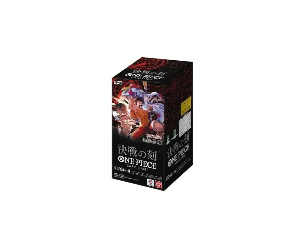 One Piece Display Card Game The Moment Of Decisive Battle OP-16