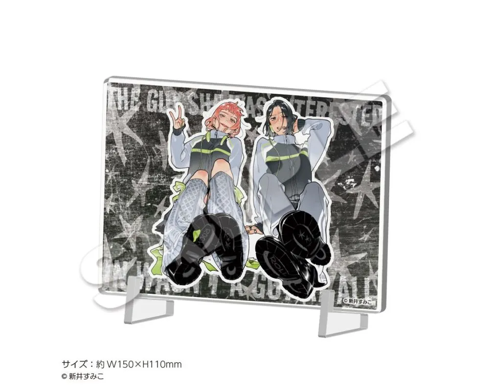 She Wasn't a Guy Pop Up Store - Panel Acrylic Mitsuki et Aya - Sugoi Shop