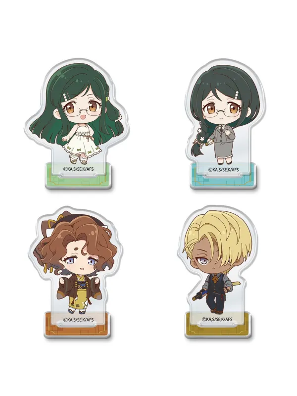 Acrylic Stand Mini Ruri, Ayame, Nadeshiko, Rindo - Agents of the Four Seasons - Sugoi Shop