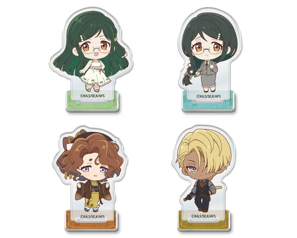 Acrylic Stand Mini Ruri, Ayame, Nadeshiko, Rindo - Agents of the Four Seasons - Sugoi Shop