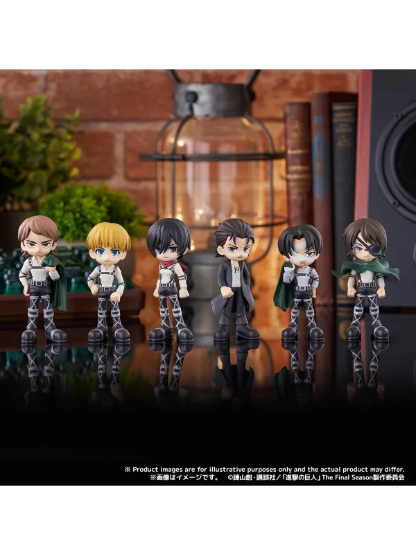 Figurine PalVerse Attack on Titan - The Final Season (Set of 6) - Sugoi Shop