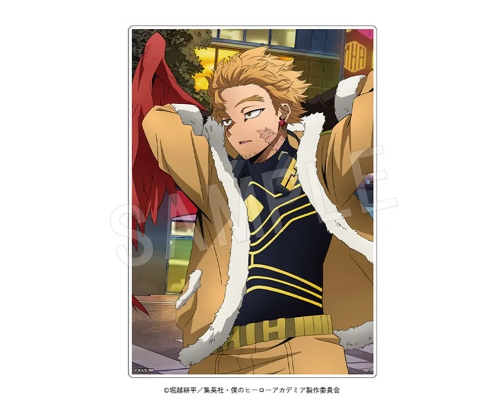 Acrylique Art Pannel Hawks - SHIBUYA HEROES MISSION ver. - My Hero Academia - Sugoi Shop
