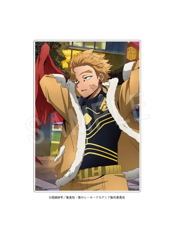 Acrylique Art Pannel Hawks - SHIBUYA HEROES MISSION ver. - My Hero Academia - Sugoi Shop