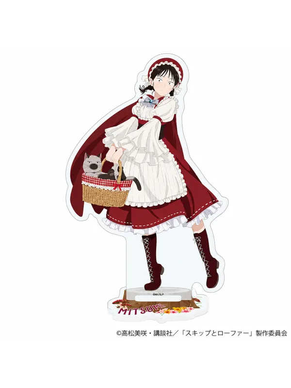 Stand Acrylique Mitsumi Iwakura - Little Red Riding Hood Ver. - Skip and Loafer - Sugoi Shop