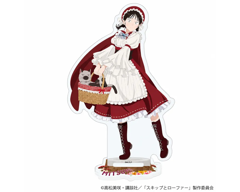 Stand Acrylique Mitsumi Iwakura - Little Red Riding Hood Ver. - Skip and Loafer - Sugoi Shop