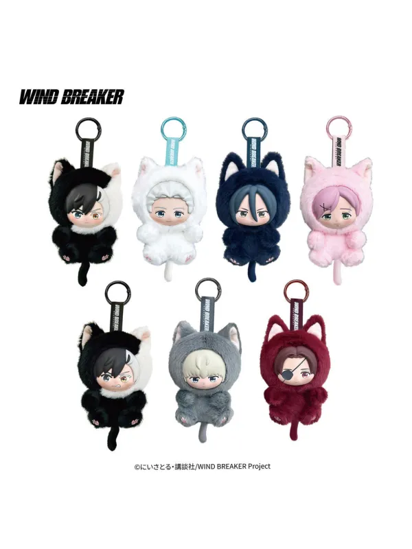 Peluches WIND BREAKER NuiFreinds - Set de 6 - Sugoi Shop