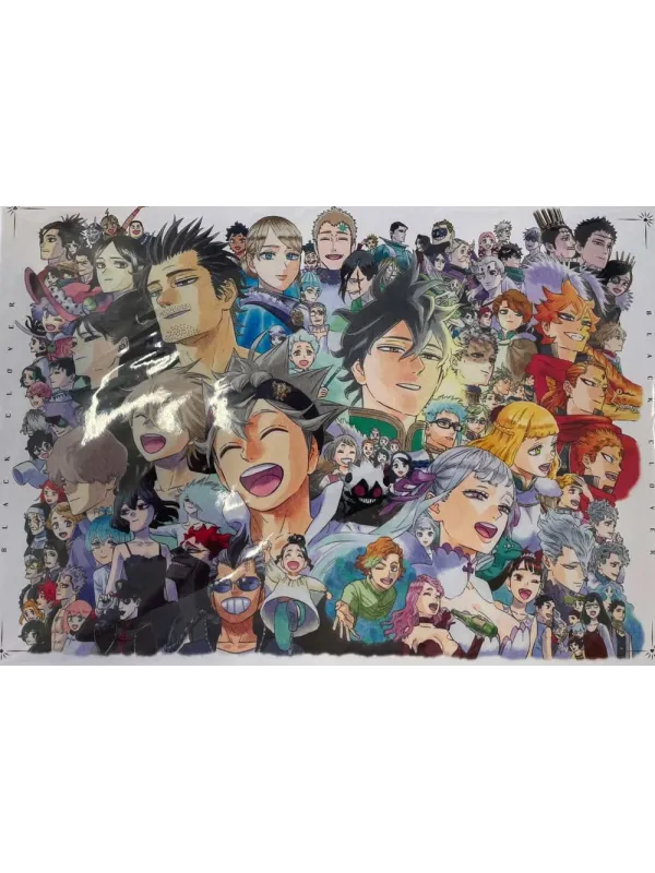 Jump Giga Spring 2026 - Cover Black Clover - Bonus Art Board - Sugoi Shop