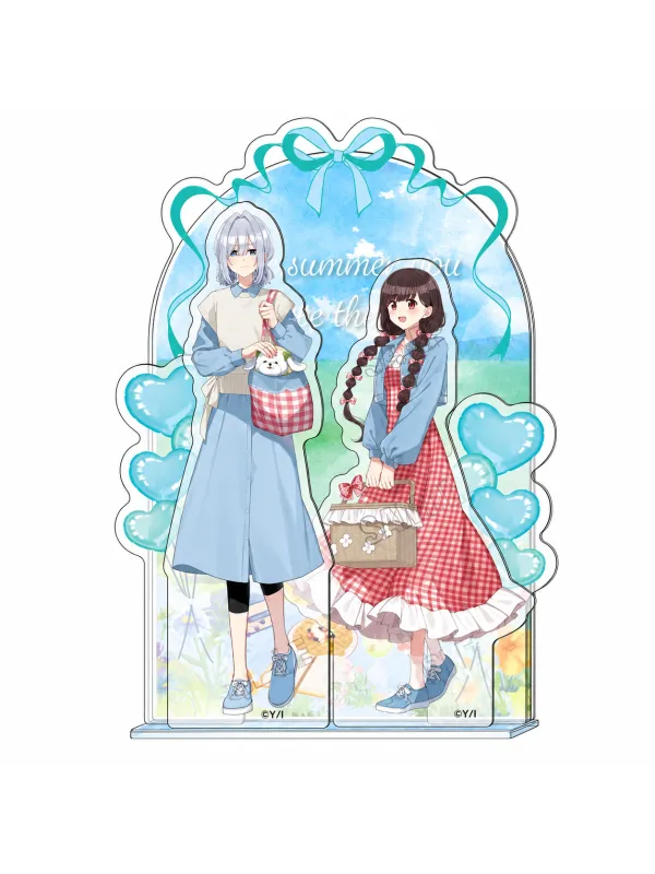 Diorama Acrylique Shizuku & Kaori - Picnic ver. - The Summer You Were There - Sugoi Shop