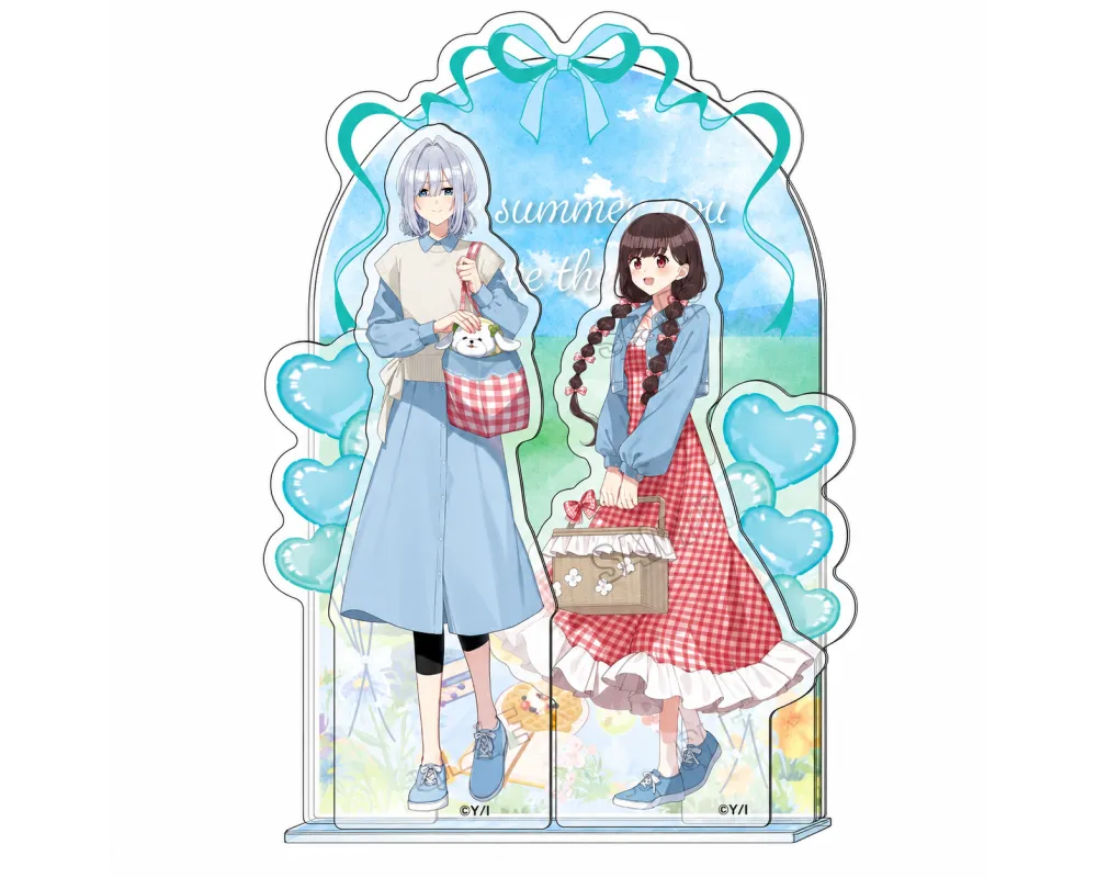 Diorama Acrylique Shizuku & Kaori - Picnic ver. - The Summer You Were There - Sugoi Shop
