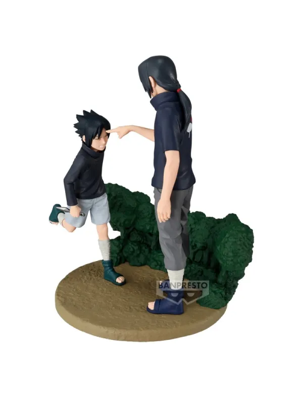 Figurine Sasuke Uchiha & Uchiha Itachi - Naruto Shippuden - Memorable Saga - Sugoi Shop