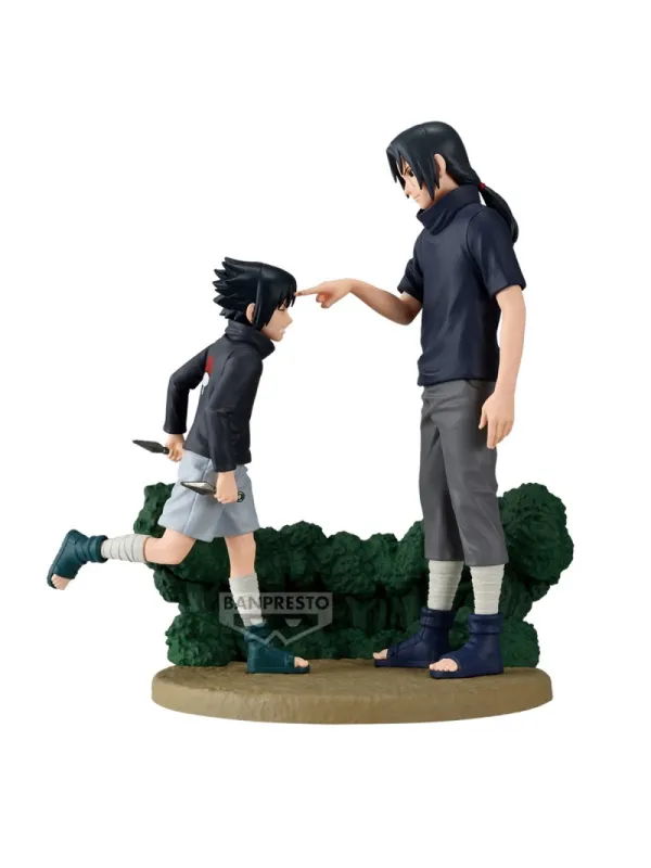 Figurine Sasuke Uchiha & Uchiha Itachi - Naruto Shippuden - Memorable Saga - Sugoi Shop
