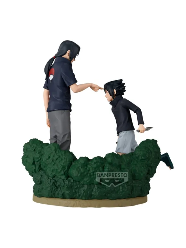 Figurine Sasuke Uchiha & Uchiha Itachi - Naruto Shippuden - Memorable Saga - Sugoi Shop