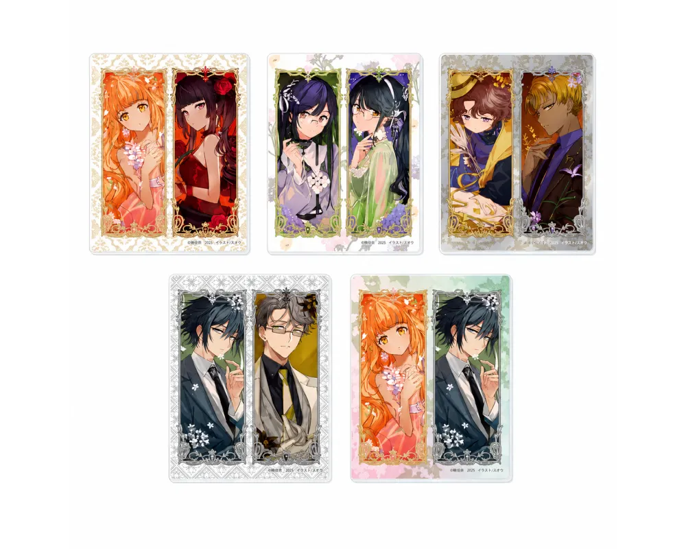 Acrylic Cards Agents of the Four Seasons - Set of 5 - Sugoi Shop