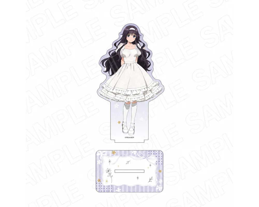 Big Stand Acrylique Kaoruko Waguri - White Styling ver. - The Fragrant Flower Blooms With Dignity - Sugoi Shop