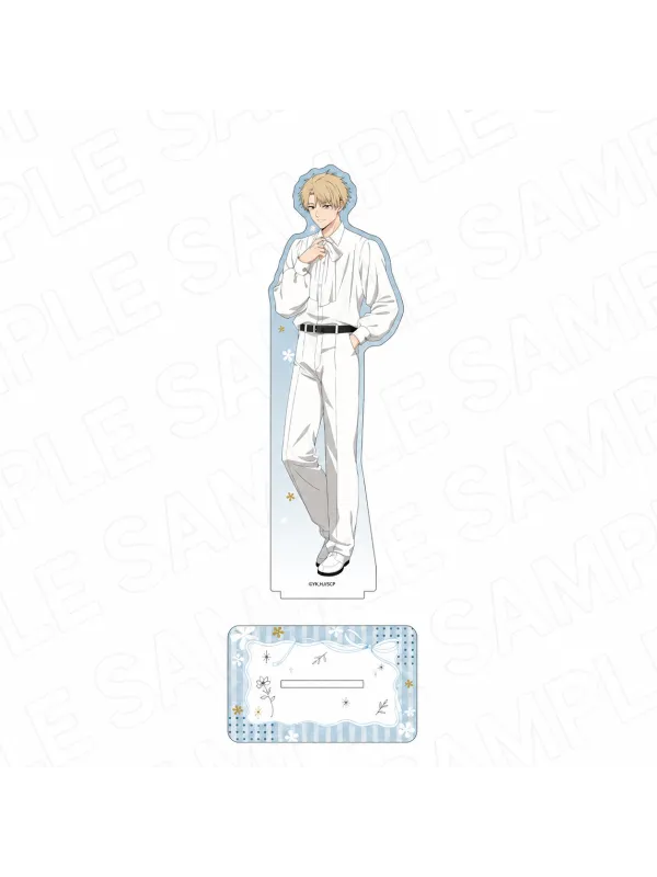 Big Stand Acrylique Rintaro Tsumugi - White Styling ver. - The Fragrant Flower Blooms with Dignity - Sugoi Shop