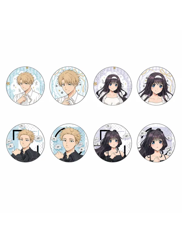 Set de 8 Badges The Fragrant Flower Blooms with Dignity - Sugoi Shop