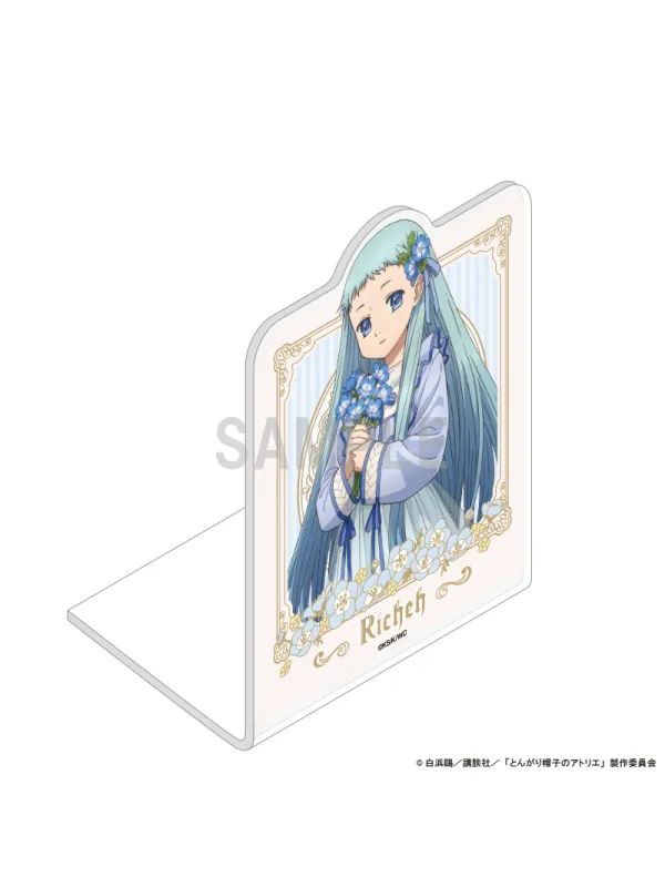 Stand Acrylique Serre-Livres Trice -L'Atelier des Sorciers - Witch Hat Atelier -  Dress Up & Flower Ver. - Sugoi Shop