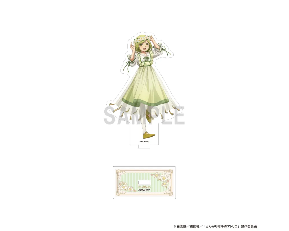 Acrylic Stand Coco Dress Up & Flower ver. -  Witch Hat Atelier - Sugoi Shop