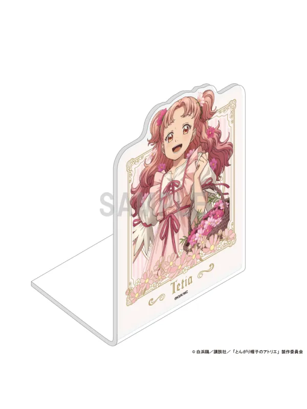 Stand Acrylique Serre-Livres Tetia - L'Atelier des Sorciers - Witch Hat Atelier - Dress Up & Flower Ver. - Sugoi Shop